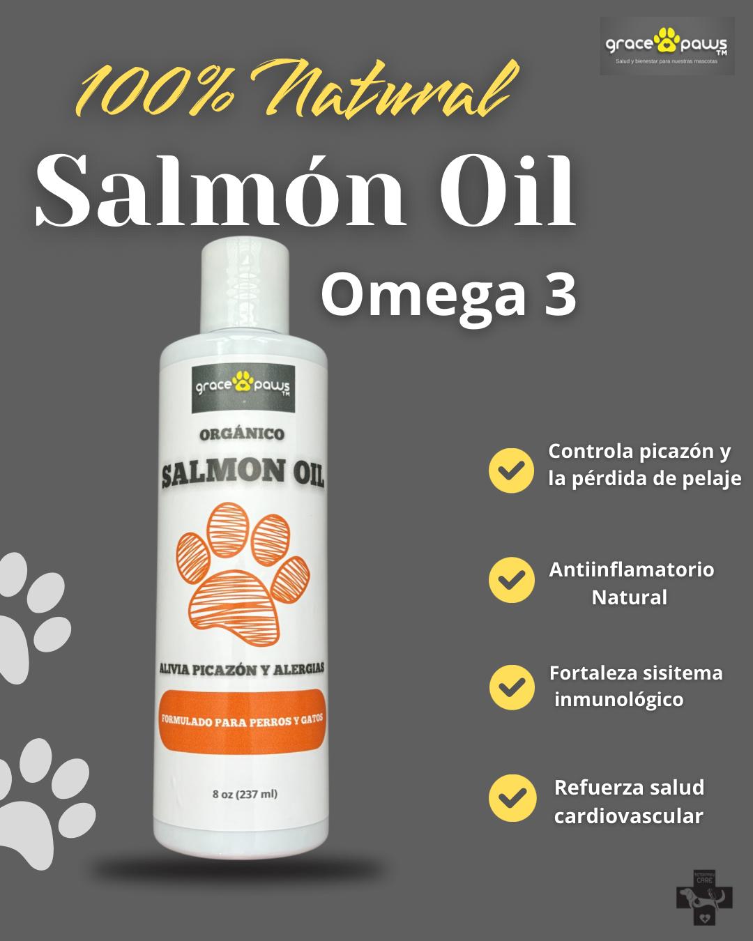 Aceite de Salmón para Perros