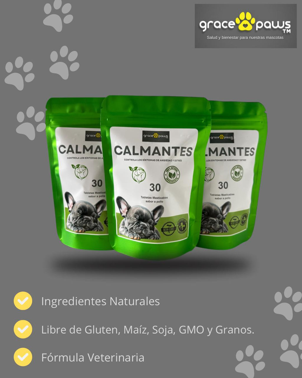 Calmantes para Perros 30 unidades